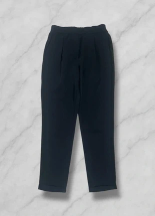 Pantalon ajusté bleu marine et noir Jennyfer - Taille XS / Z190, merk: Jennyfer, staat: Heel goed, maat: XS / 34 / 6, € 2,10, € 2,91 inclusief Kopersbescherming Pro