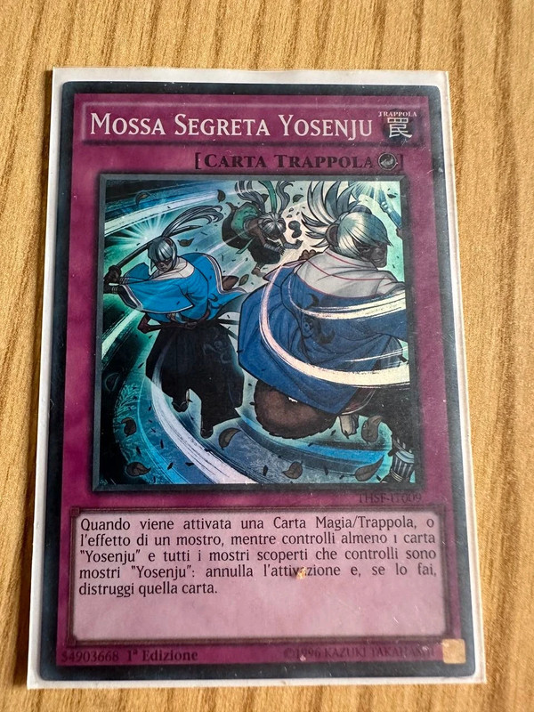 Mossa segreta yosenju