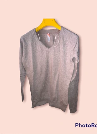 Pullover scollo a V donna/Pull col V femme/Jersey de mujer con cuello de pico, marke: Piazza Italia, zustand: Neu, größe: S / 36 / 8, 4,00 €, 4,90 € inklusive Vinted-Käuferschutz