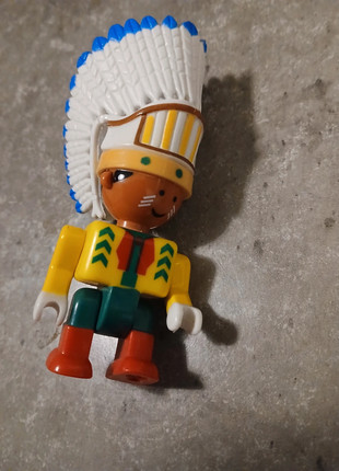Indiaan duplo poppetje old west figuurtje pop playmobil lego, marque: LEGO Duplo, état: Très bon état, taille: Taille unique, 5,00 €, 5,95 € Protection acheteurs incluse