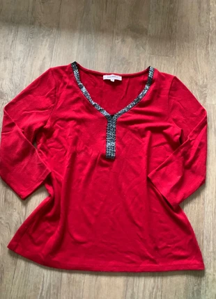 Manche longue rouge graine de malice , marke: Graine de Malice, zustand: Gut, größe: M / 38 / 10, 5,00 €, 5,95 € inklusive Vinted-Käuferschutz