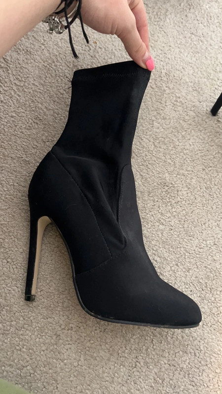 Missguided black hotsell sock boots