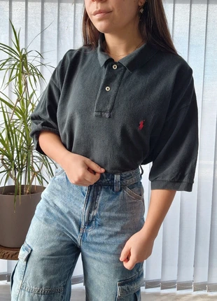 Polo noir Ralph Lauren 🐎(1908), marca: Ralph Lauren, estado: Muito bom, tamanho: XL / 42 / 14, €32.00, €34.30 inclui Proteção do Comprador Pro