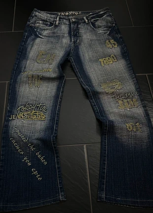Seltene Vintage Denim Straight / Bootcut Jeans Y2K Pasha Style in Dunkelblau Größe M, marque: Vintage Denim, état: Très bon état, taille: M, 64,99 €, 68,94 € Protection acheteurs incluse