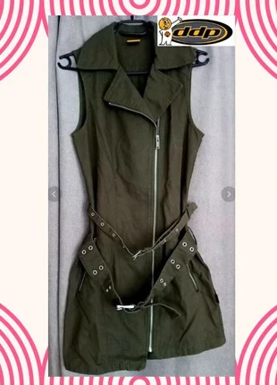 Robe kaki DDP 👗 Taille 1, marque: DDP, état: Très bon état, taille: XS / 34 / 6, 8,00 €, 9,10 € Protection acheteurs incluse