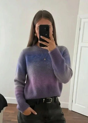Pull dégradé violet cosy – Taille S, marque: elle&lui, état: Très bon état, taille: S / 36 / 8, 49,99 €, 53,19 € Protection acheteurs incluse