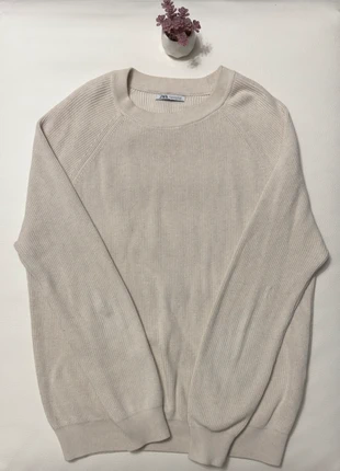Zara - Oatmeal Jumper, brand: Zara, condition: Very good, size: M, €8.00, €9.10 includes Buyer Protection