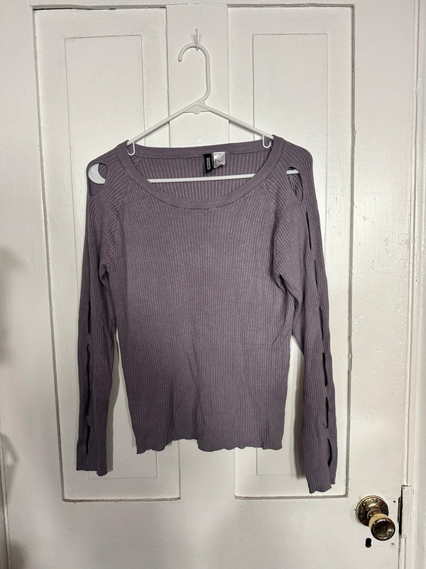 Purple Sweater 1