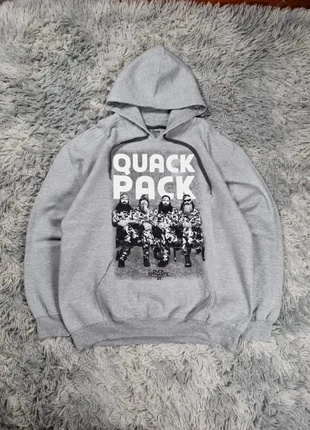 Sweat à capuche imprimé "Duck Dynasty Quack Pack" Printed Graphic USA Vintage Oversized, brand: Vintage Dressing, condition: Good, size: L, €16.00, €17.50 includes Buyer Protection Pro