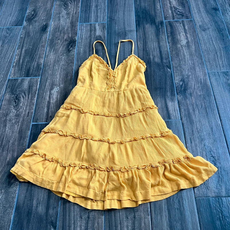 yellow summer dress forever 21