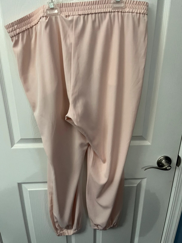 New York & Co size XL light peach color jogger pants 5