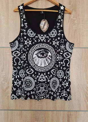 "Pentagram" oversized top - Banned - Maat M 38, marque: Banned Alternative, état: Neuf avec étiquette, taille: M / 38 / 10, 12,50 €, 13,83 € Protection acheteurs (Pro) incluse