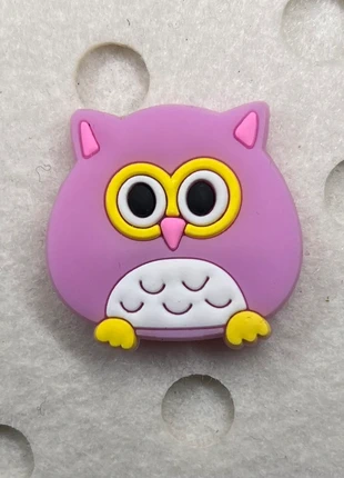 Jibbitz bedel voor Crocs schoenen klompen - uiltje, staat: Heel goed, € 1,00, € 1,75 inclusief Kopersbescherming