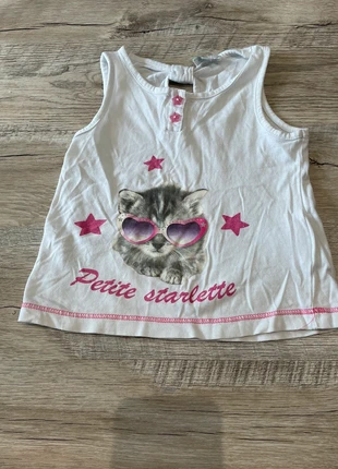 Débardeur blanc, brand: Kimbaloo, condition: Good, size: 3 years / 98 cm, €1.00, €1.75 includes Buyer Protection