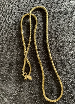 Mooi goudkleurig snake halssnoer van Sarah Coventry, merk: Vintage, staat: Goed, € 16,00, € 17,50 inclusief Kopersbescherming