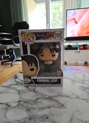 Pop Formal Levi, marke: Attack On Titan, zustand: Neu, größe: Frühchen, bis 44, 14,00 €, 15,40 € inklusive Vinted-Käuferschutz