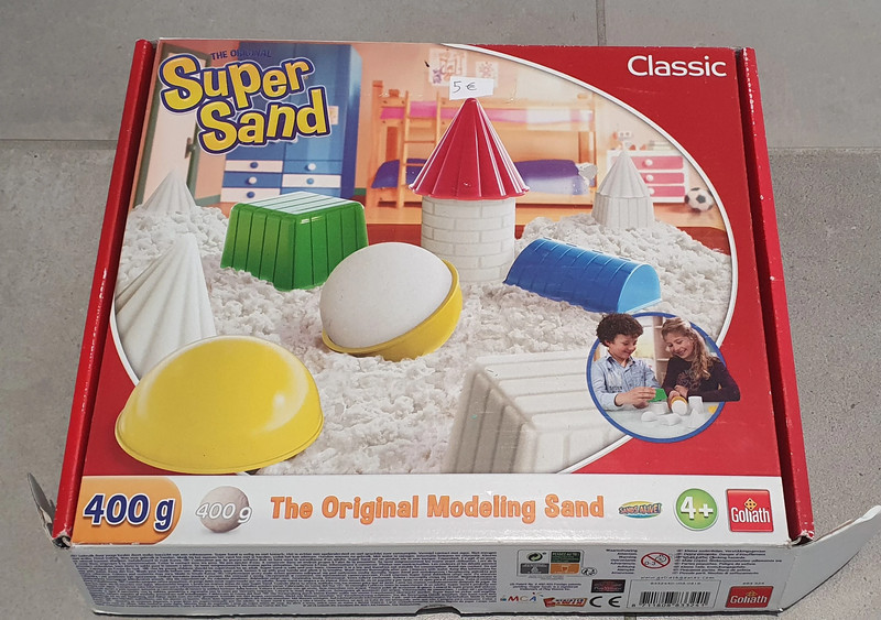 Super Sand – sable cinétique 1