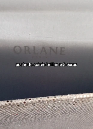Pochette soirée, marque: Orlane, état: Très bon état, 3,00 €, 3,85 € Protection acheteurs incluse