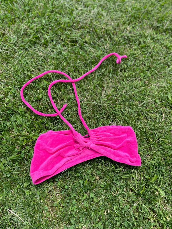 Hot pink bikini top 2