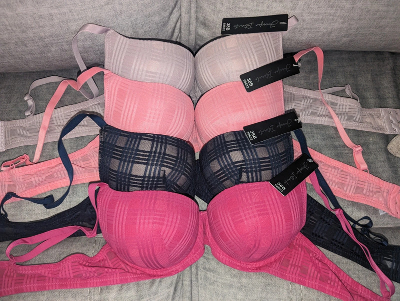 6 brand new with tags 38B bras 1