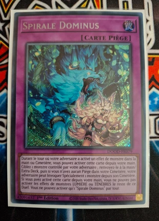 Spirale dominus DOOD-FR079 Secret rare, marca: Yu-Gi-Oh!, estado: Muito bom, €19.99, €21.69 inclui Proteção do Comprador
