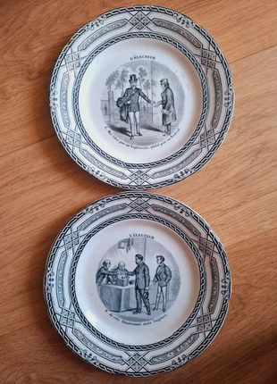 Antiguos platos Choisy HB, Francia, marque: Choisy le Roi, état: Très bon état, 35,00 €, 37,45 € Protection acheteurs incluse