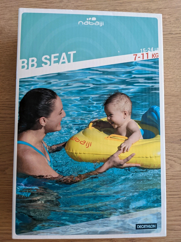 Bouée de piscine gonflable avec siège pour bébé de 7-11 kg - Decathlon