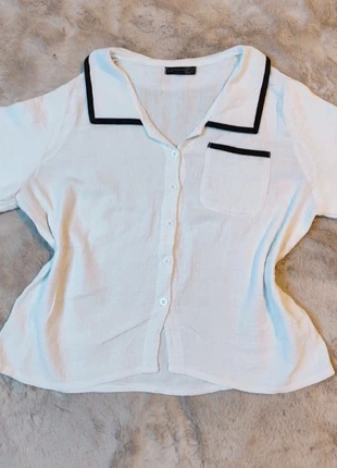 Chemise style bowling- Dazy- taille M, marca: Dazy, estado: Muito bom, tamanho: M / 38 / 10, €6.00, €7.00 inclui Proteção do Comprador