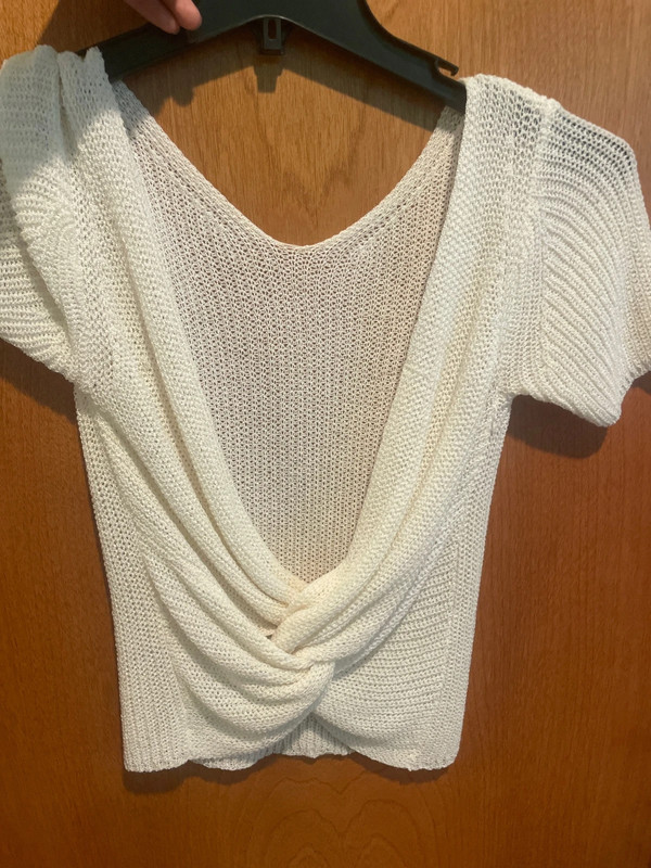 knitted wrap shirt 1
