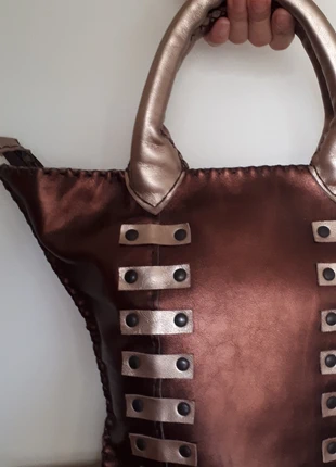 Mala em pele em forma de corpete, marca: Deficifield, estado: Muito bom, €50.00, €53.20 inclui Proteção do Comprador