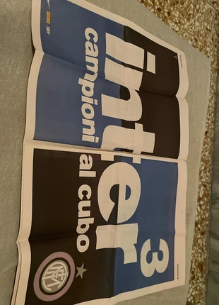 Inter originale pagine gazzetta Triplete, brand: Inter, condizioni: Ottime, €10.00, €11.20 include la Protezione acquisti