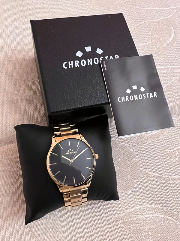 Orologio chronostar clearance nero