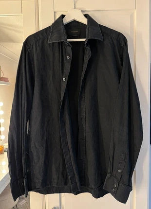 Duchamp Men’s Black Rangoli Patterned Shirt 100% Cotton 17inch 43cm, brand: Duchamp, condition: Very good, size: M, £12.99, £14.34 includes Buyer Protection