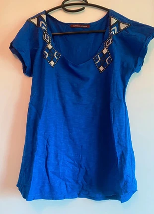 Tee shirt bleu roi Comptoirs des Cotonniers, marca: Comptoir des Cotonniers, estado: Muy bueno, tamaño: S / 36 / 8, 9,00 €, 10,15 € Protección al comprador incluida