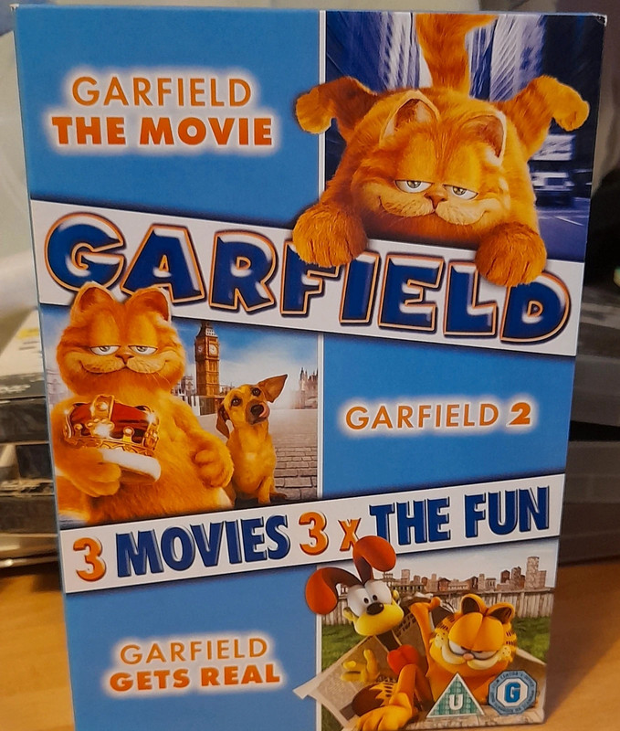 Garfield 3 movies.