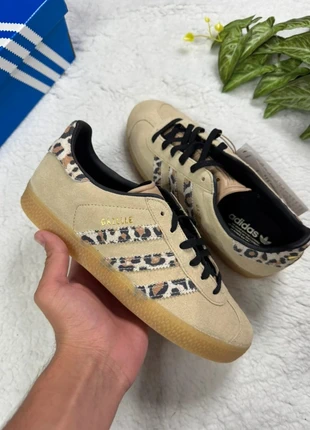 Adidas Gazelle Indoor Leopard Cream Beige - 37, marca: adidas, estado: Novo com etiquetas, tamanho: 37, €100.90, €106.65 inclui Proteção do Comprador
