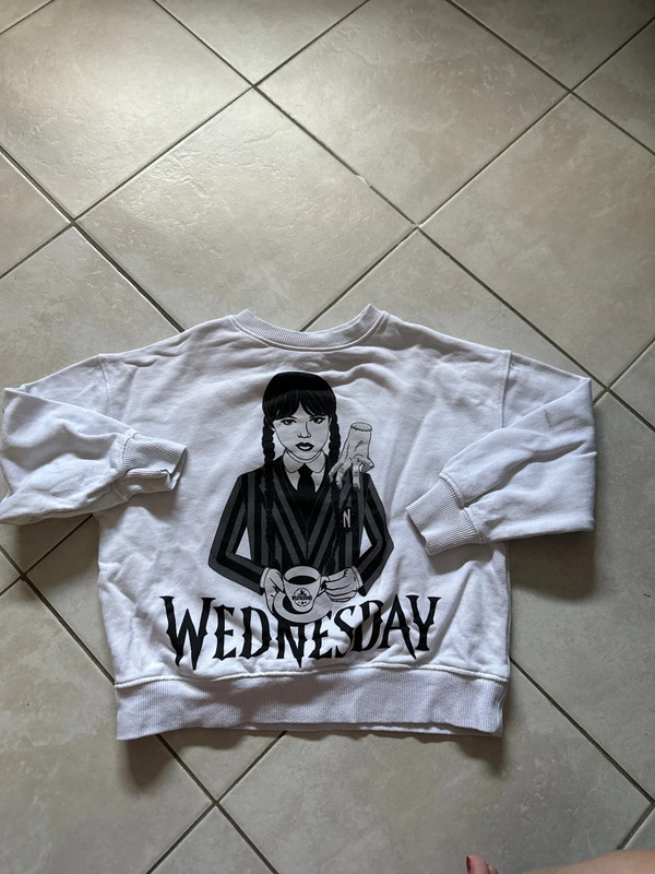 Sweat-shirt wednesday Zara 8 ans | Vinted