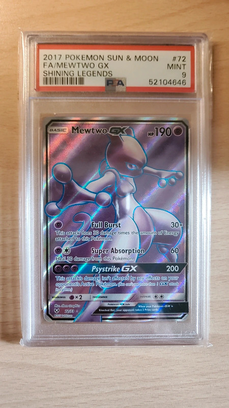 Pokemon card graded mewtwo v pokemon go psa9 - Vinted