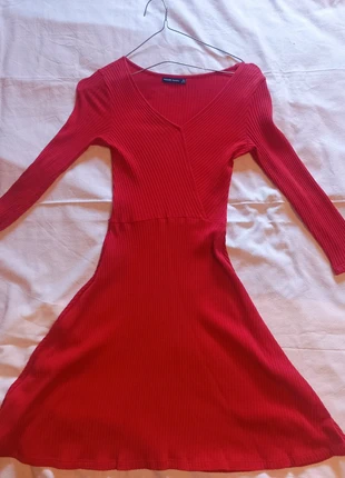 Vestito skater Bershka rosso XS, marca: Bershka, estado: Nuevo sin etiquetas, tamaño: XS / 34 / 6, 8,00 €, 9,10 € Protección al comprador incluida