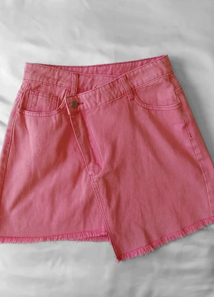 Minigonna fucsia asimmetrica donna M nuovo woman's skirt, brand: Shein, condizioni: Nuovo senza cartellino, taglia: M / IT 42 / EU 38, €5.00, €5.95 include la Protezione acquisti