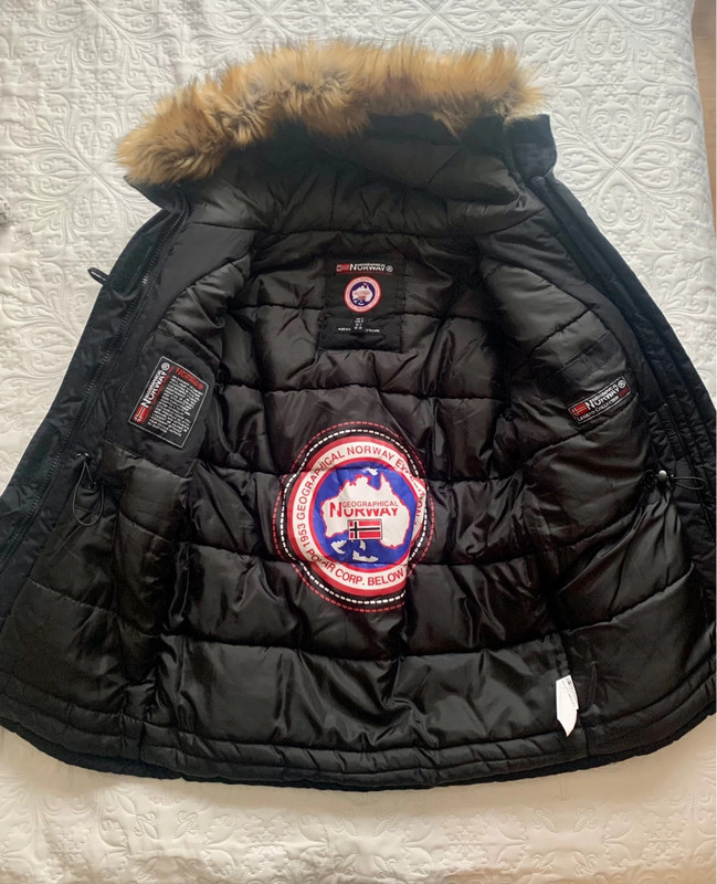 taille parka geographical norway