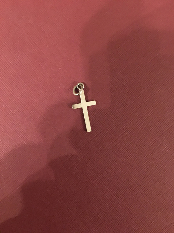 Kettenanhänger kleines Kreuz „ Silber 2