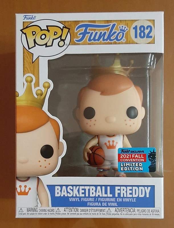 POP Funko Freddy Fall Convention 2021 Basketball