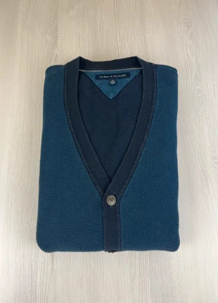 Pull Cardigan Tommy Hilfiger Bleu Marine Taille XL, marque: Tommy Hilfiger, état: Très bon état, taille: XL, 19,00 €, 20,65 € Protection acheteurs (Pro) incluse