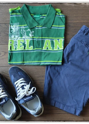 Polo manica corta verde Irlanda tg.M, brand: Uomo, condizioni: Nuovo senza cartellino, taglia: M, €9.99, €11.19 include la Protezione acquisti