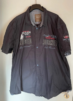 Hemd / Freizeithemd; dunkelblau, Man‘s World, 4XL, marque: Man's World, état: Bon état, taille: 4XL, 8,00 €, 9,10 € Protection acheteurs incluse