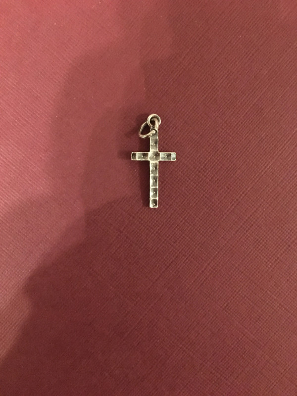 Kettenanhänger kleines Kreuz „ Silber 1