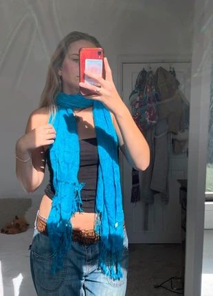 Sparkly Blue Scarf, condition: Very good, £7.00, £8.05 includes Buyer Protection