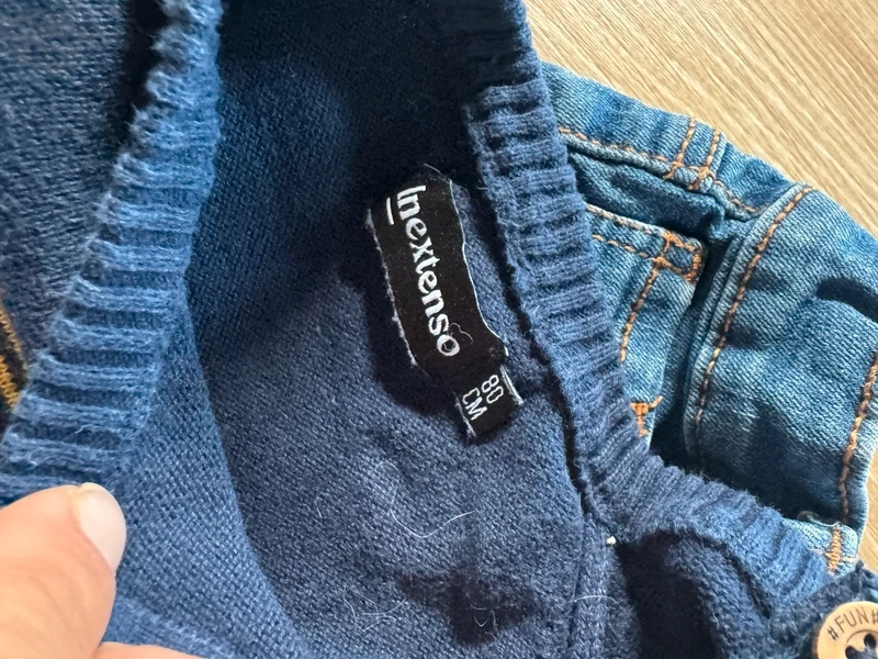 ensemble pull leger pantalon jeans - photo numéro 3