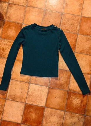 Top à manche longue Tally Weijl, marque: Tally Weijl, état: Très bon état, taille: XS / 34 / 6, 7,00 €, 8,05 € Protection acheteurs incluse